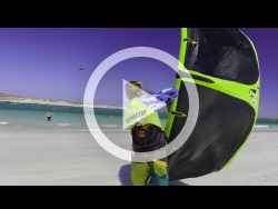 Langebaan - South Africa Kitesurfing Video Sailing