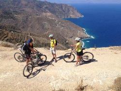 Crete - Palekastro Bay mountain bike and cycling rental and tours.
