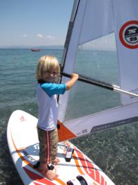 Psalidi, Kos -  kid's windsurf holiday.