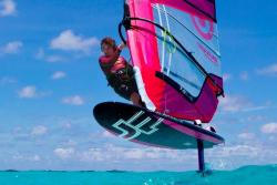 Tobago - Caribbean. Windfoiling. 
