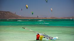 Corralejo Windsurfing Tuition at Flag Beach.