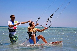 Learn to Kitesurf Holiday, Course, Camp
