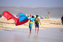 Sal - Cape Verdes. Kitesurf lesson.