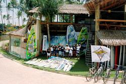 Brazil - Gostoso. Windsurf Kitesurf Kauli Seadi Centre.